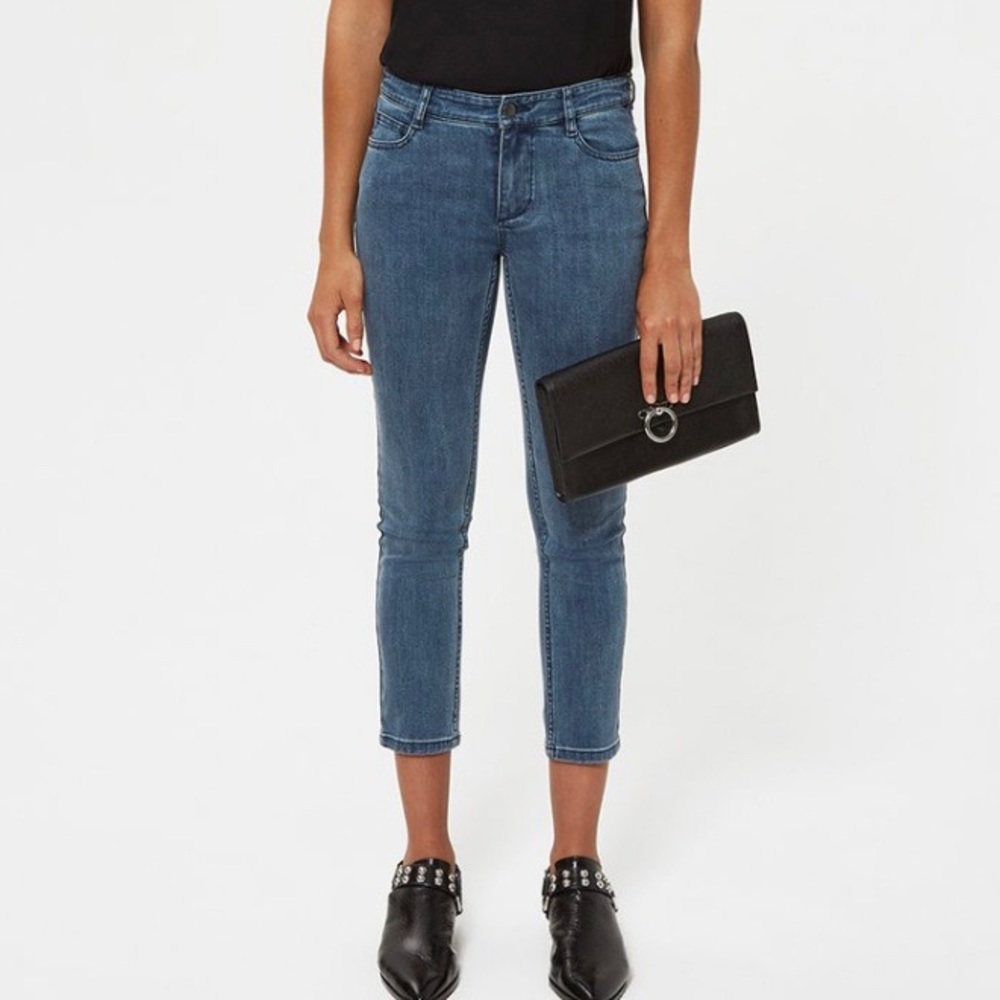 NWOT Rebecca Minkoff Marigold skinny crop jeans 24 - Picture 11 of 11